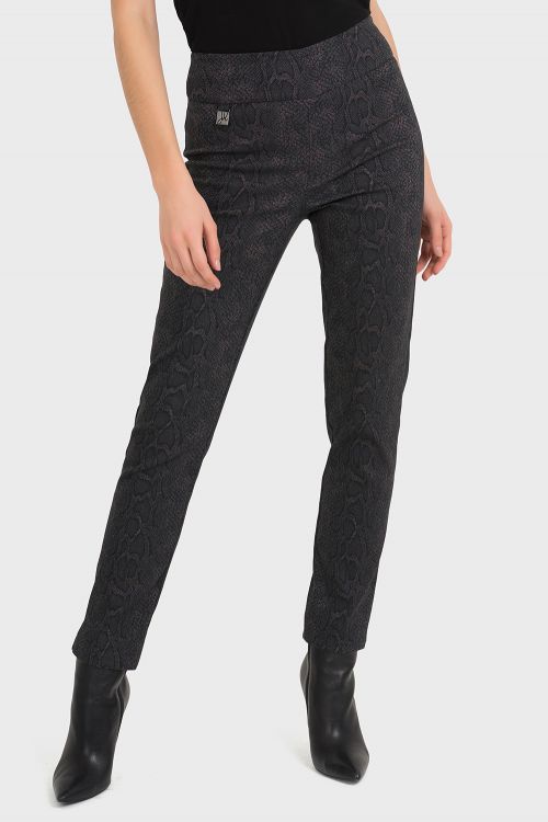 Joseph Ribkoff Black/Taupe Pant Style 194700