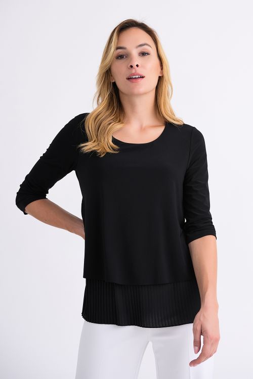 Joseph Ribkoff Black Top Style 201171