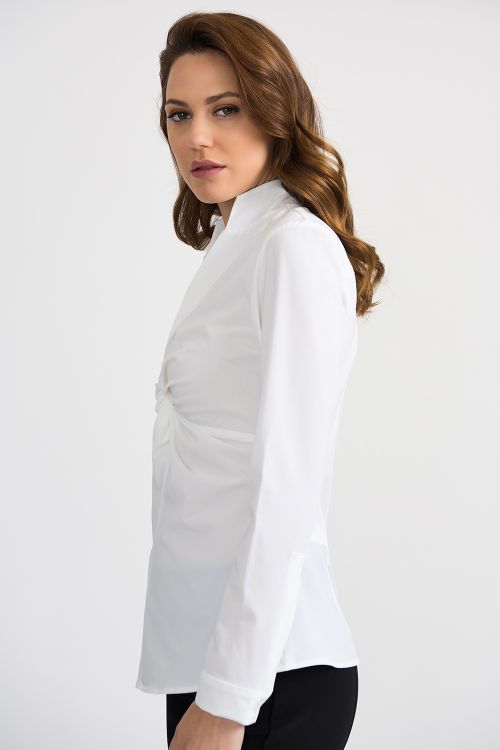 Joseph Ribkoff White Blouse Style 201281