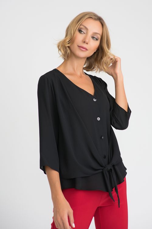 Joseph Ribkoff Black Top Style 201336