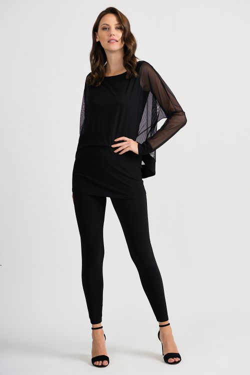 Joseph Ribkoff Black Tunic Style 201429