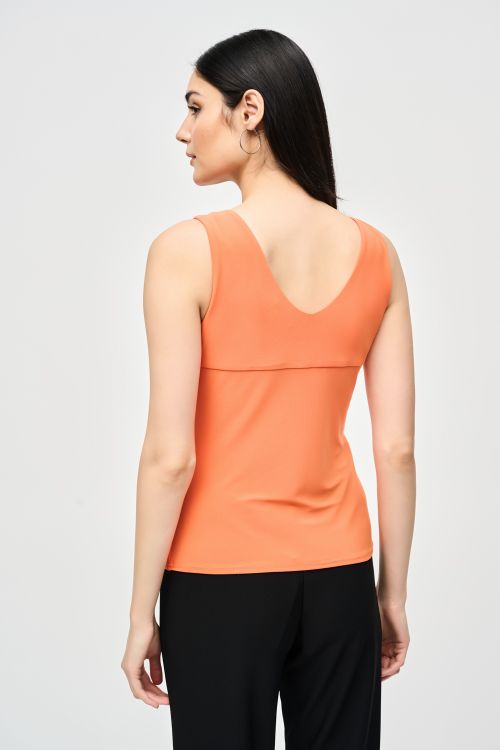 Joseph Ribkoff Mandarin Classic V-Neck Cami Style 201546