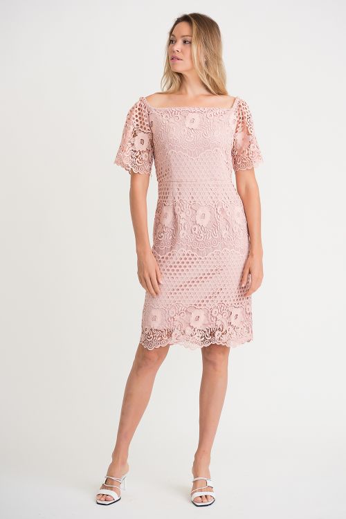 Joseph Ribkoff Rose Dress Style 202117