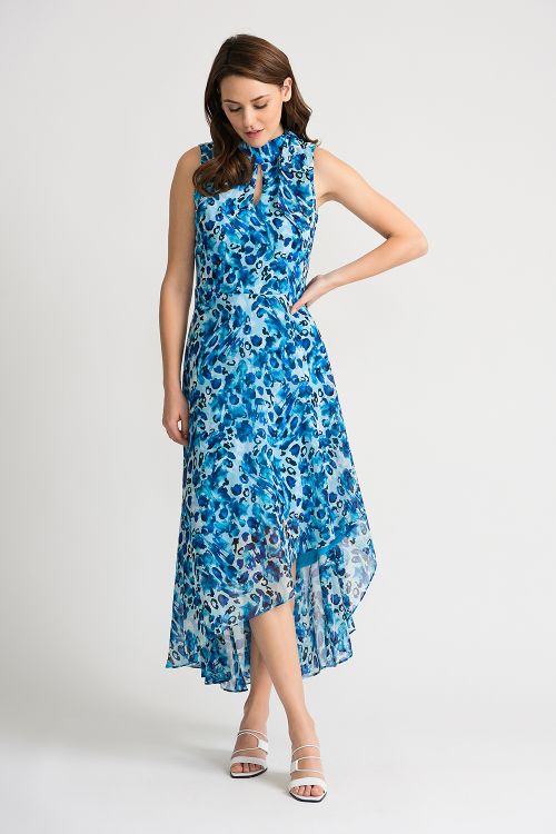 Joseph Ribkoff Blue/Multi Dress Style 202121