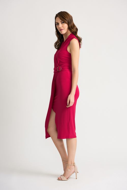 Joseph Ribkoff Cerise Dress Style 202160