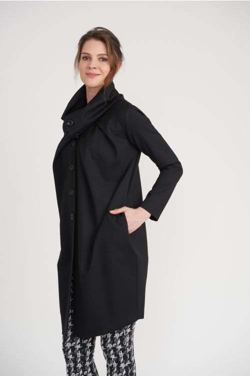 Joseph Ribkoff Black Coat Style 203008