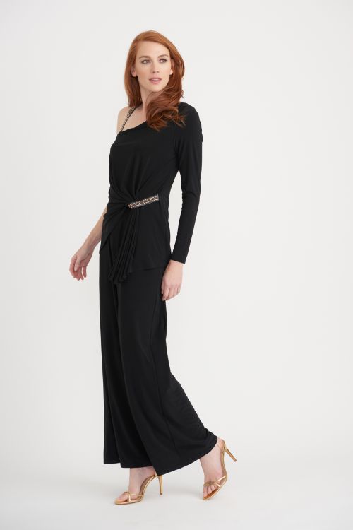 Joseph Ribkoff Black Jumpsuit Style 203310