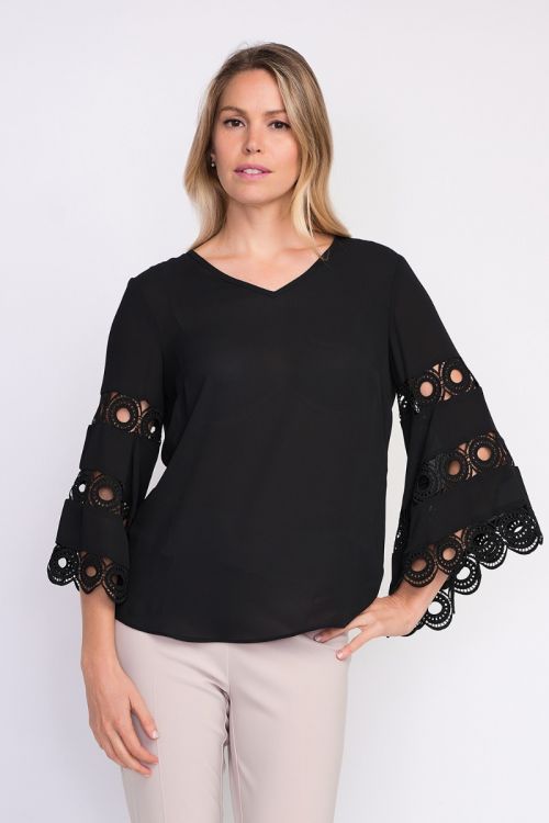 Joseph Ribkoff Black Top Style 203441