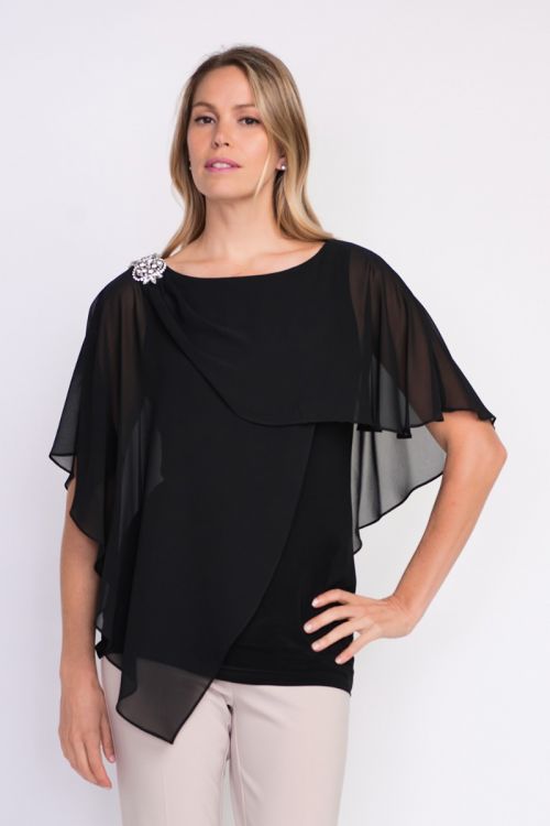 Joseph Ribkoff Black Top Style 203479