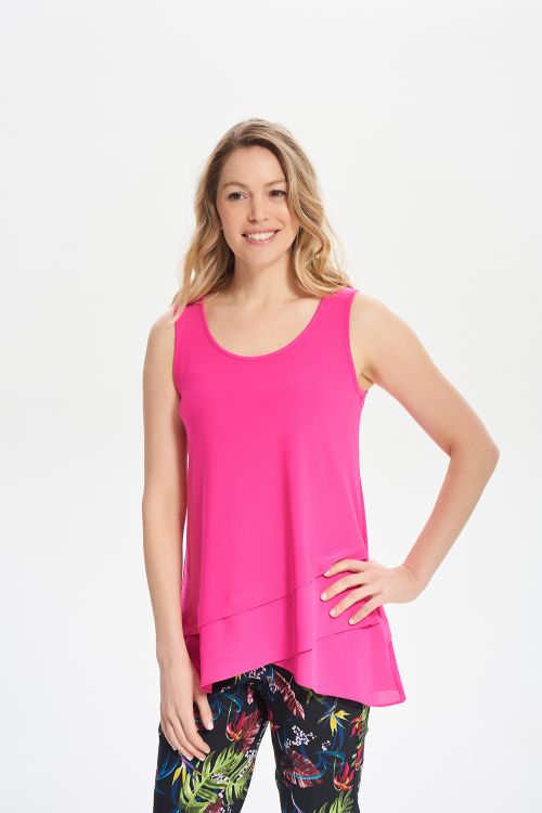 Joseph Ribkoff Sleeveless Azalea Tiered Cami Style 212157