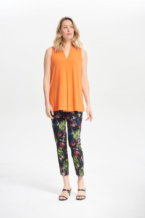 Joseph Ribkoff Tangerine V-Neck Camisole Style 212184