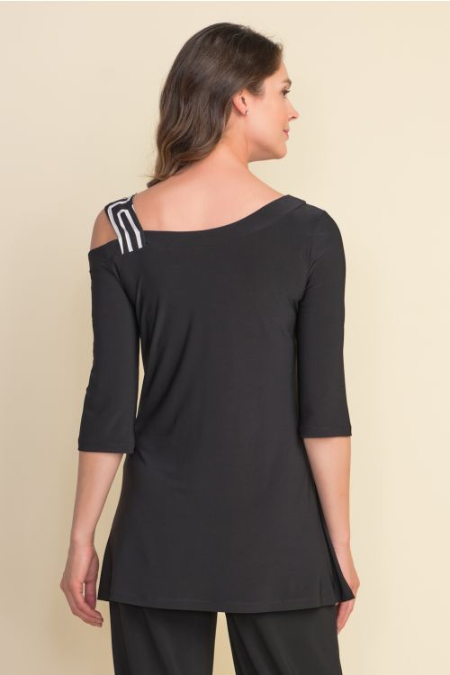 Joseph Ribkoff Black/White Tunic Style 212222