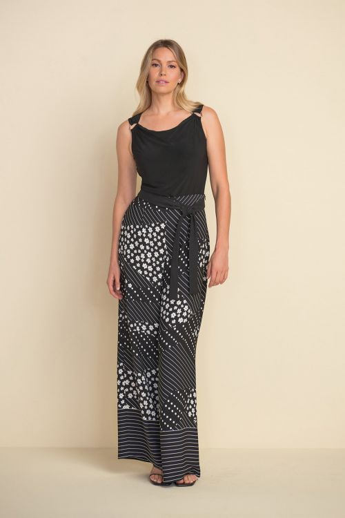 Joseph Ribkoff Black/White Pants Style 212248