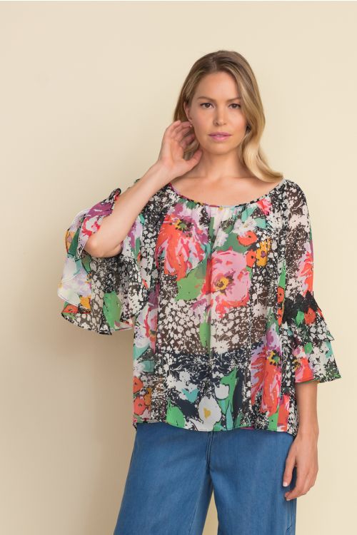 Joseph Ribkoff Multi Top Style 212302