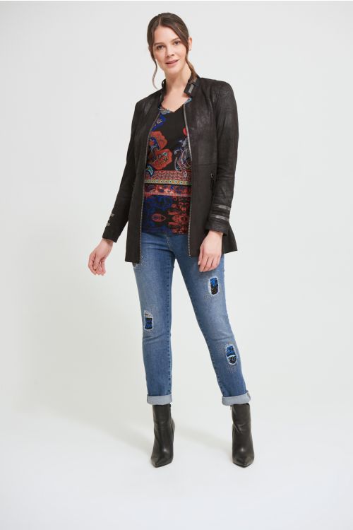 Joseph Ribkoff Black Jacket Style 213948