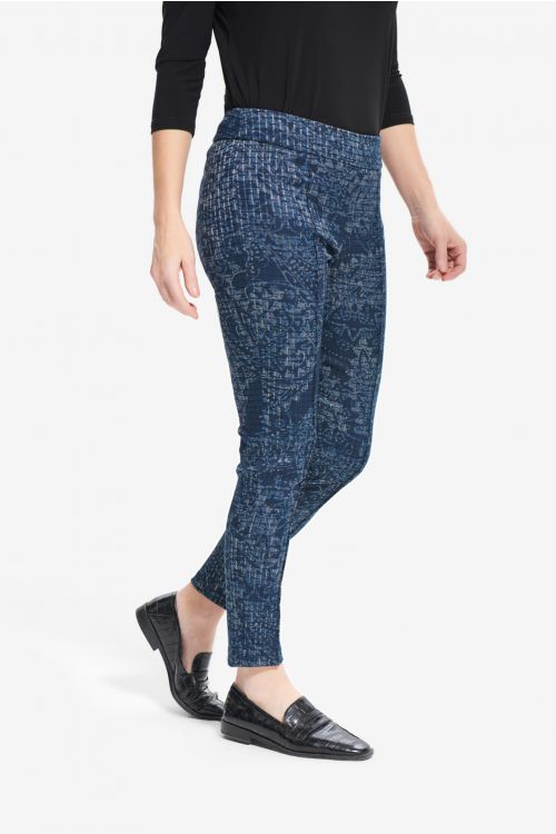 Joseph Ribkoff Blue/Multi Pants Style 214101