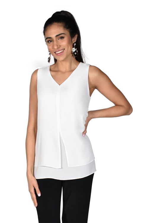 Frank Lyman Off-White Top Style 214326