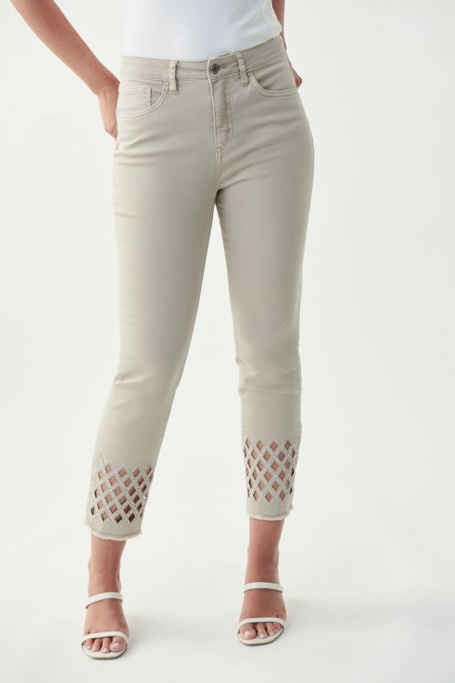 Joseph Ribkoff Sand Capri Style 221919 - Main Image