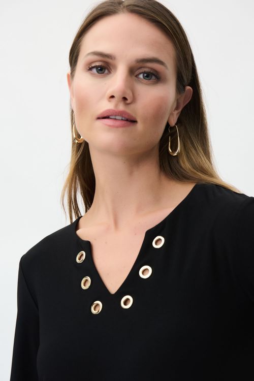 Joseph Ribkoff Black Top Style 223283