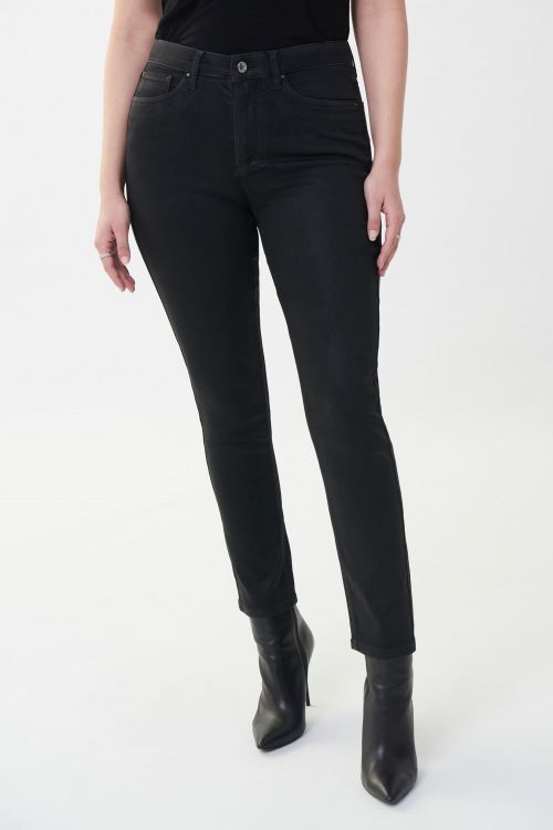 Joseph Ribkoff Black Denim Pants Style 223933