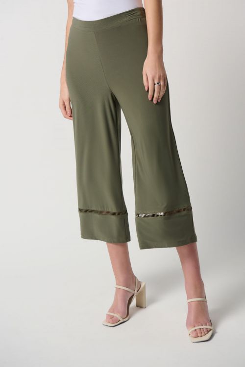 Joseph Ribkoff Agave Silky Knit Culotte Pants Style 231152