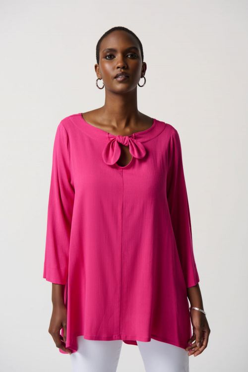 Joseph Ribkoff Dazzle Pink Tunic Style 231207