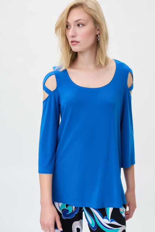 Joseph Ribkoff Blue Oasis Tunic Style 231216