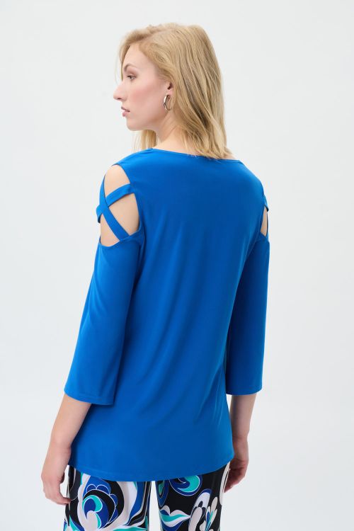 Joseph Ribkoff Blue Oasis Tunic Style 231216