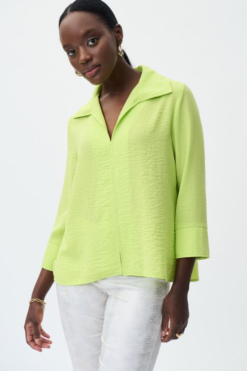 Joseph Ribkoff Exotic Lime Top Style 231263