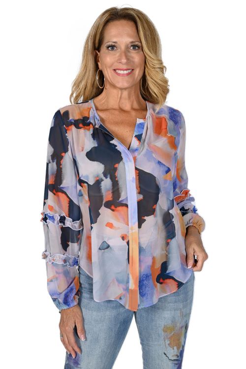 Frank Lyman Purple/Multi Top Style 231469