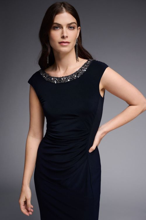 Joseph Ribkoff Midnight Blue Dress Style 231709