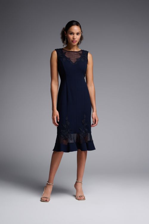 Joseph Ribkoff Midnight Blue Dress Style 231729