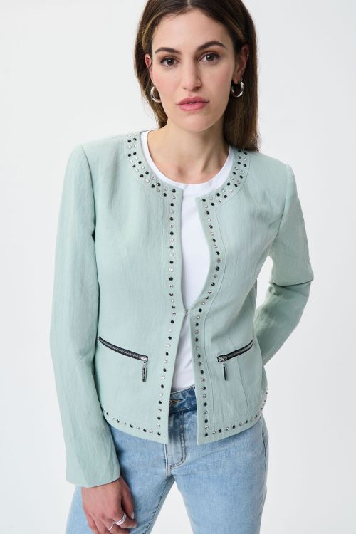 Joseph Ribkoff Mint Jacket Style 231914