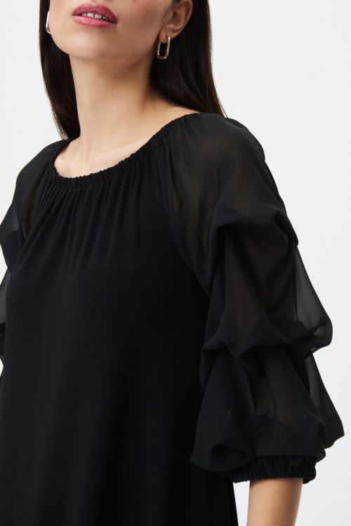 Joseph Ribkoff Black Tunic Style 232136