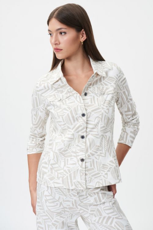 Joseph Ribkoff Vanilla/Moonstone Jacket Style 232919