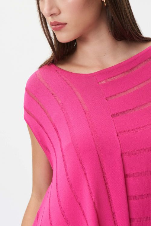 Joseph Ribkoff Dazzle Pink Knit 2 Piece Tunic Style 232925