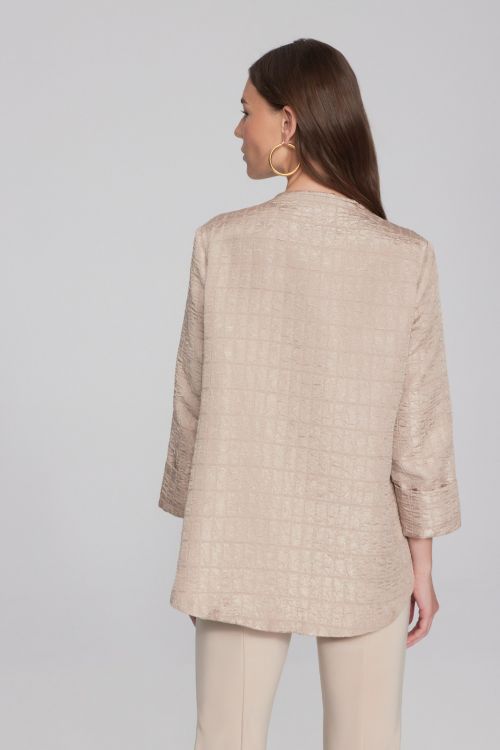 Joseph Ribkoff Sand Mock Neck Swing Jacket Style 233792