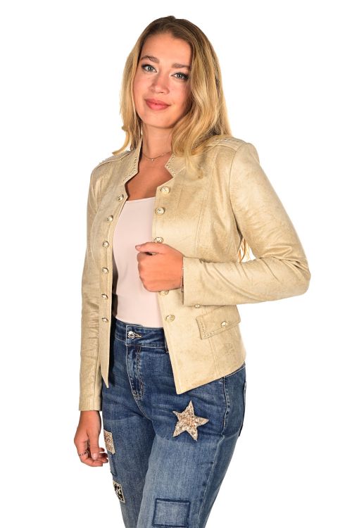 Frank Lyman Champagne Jacket Style 234141U