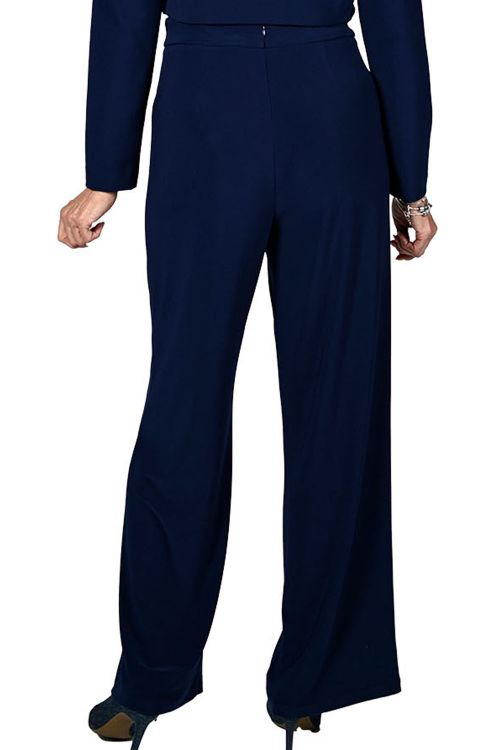 Frank Lyman Midnight Blue Knit Pants Style 236056