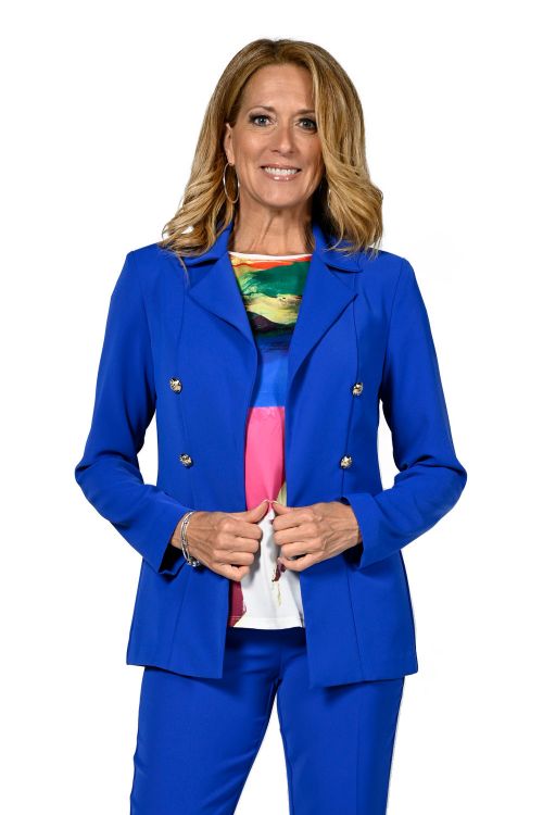 Frank Lyman Bright Royal Jacket Style 236116