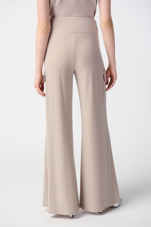 Joseph Ribkoff Dune Wide-Leg Cargo Pants Style 241011