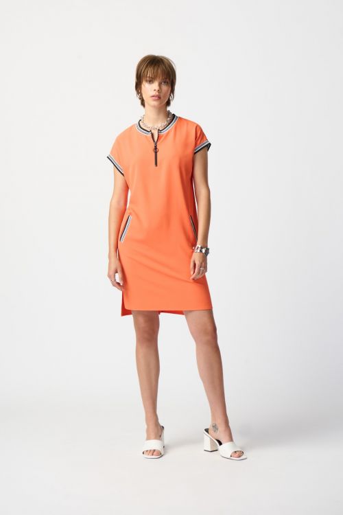 Joseph Ribkoff Mandarin Straight Dress Style 241235