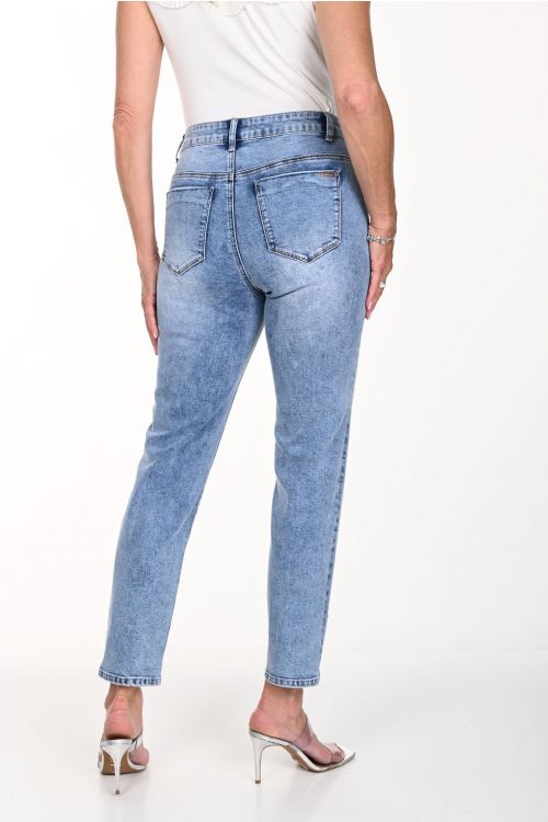 Frank Lyman Blue Denim Jean Pants Style 241304U