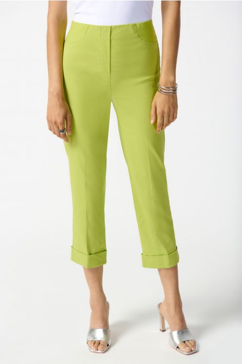 Joseph Ribkoff Key Lime Cropped Pants Style 242054