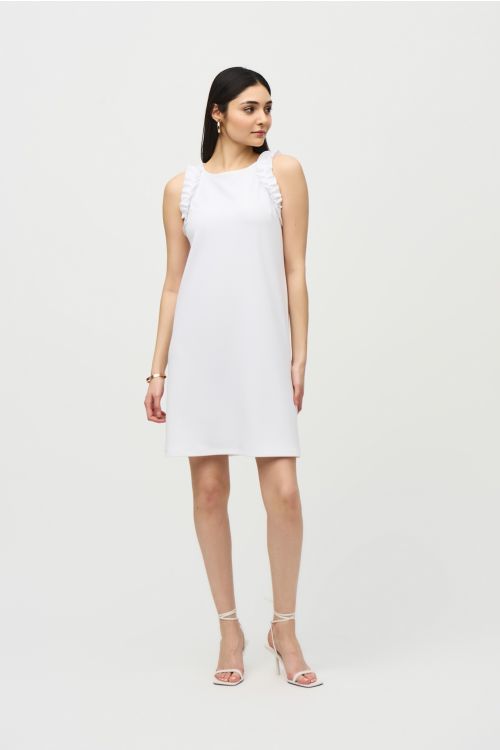 Joseph Ribkoff Vanilla Sleeveless Straight Dress Style 242115