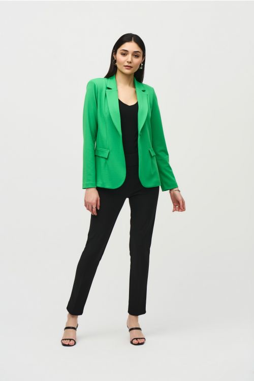 Joseph Ribkoff Island Green Fitted Blazer Style 242201