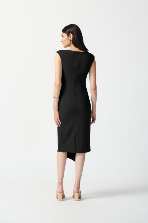 Joseph Ribkoff Black Sheath Dress Style 242238