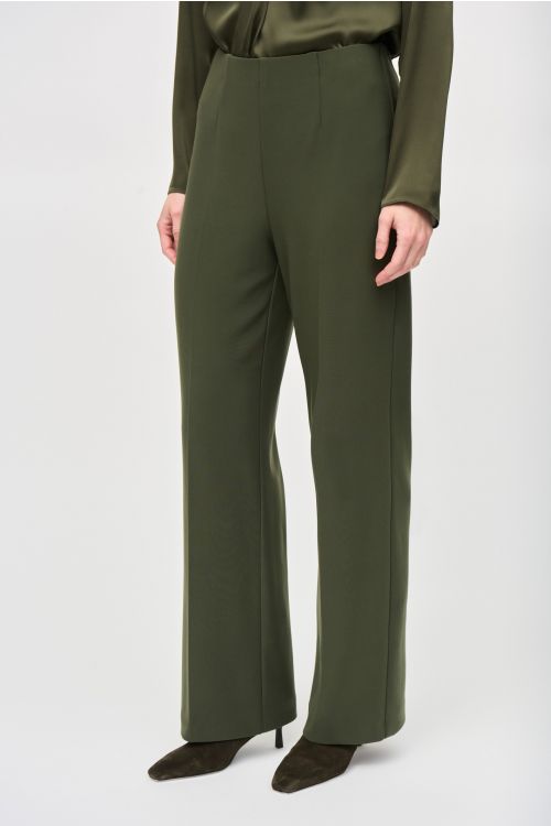 Joseph Ribkoff Iguana Wide-Leg Pull-On Pants Style 243040