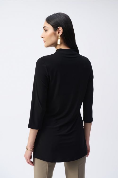 Joseph Ribkoff Black Trapeze Tunic Style 243187