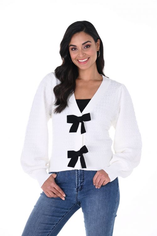 Frank Lyman Off-White Cardigan Style 246224U